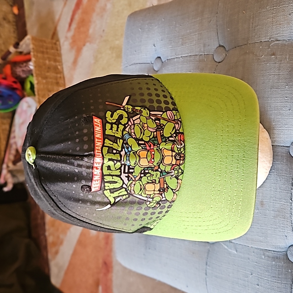 🌟3/$25🌟 Teenage Mutant Ninja Turtles ~ Nickelodeon ~Youth's ~ Cap Turtle Power